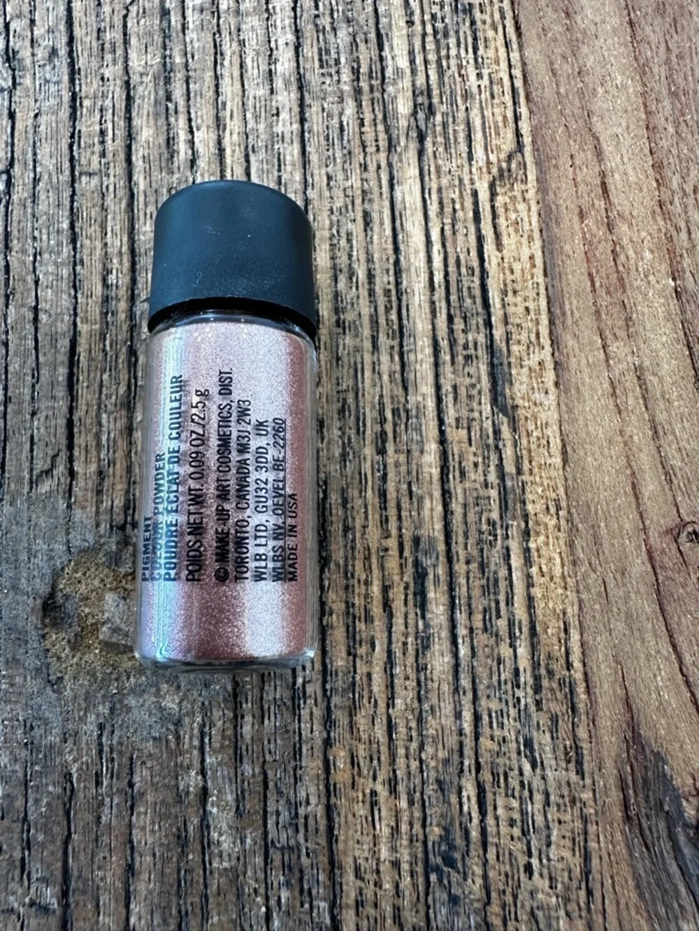 MAC Cosmetics Pigment Shimmering Rose-Gold Loose Eyeshadow